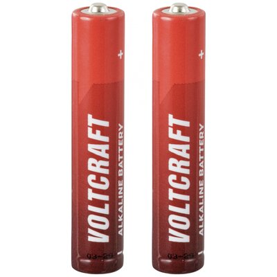 VOLTCRAFT LR8 Mini elem (AAAA) Mini (AAAA) Alkáli mangán 1.5 V 500 mAh 2 db