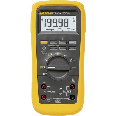 Fluke 87V-MAX Kézi multiméter Kalibrált (ISO) digitális CAT III 1000 V, CAT IV 600 V