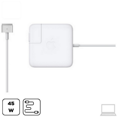 Apple Magsafe 2 Adapter, 45W (Macbook Air),Fehér