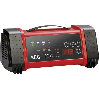 Automatikus autó akkutöltő 12V/24V 2A/10A/20A, AEG LT20 PS/Th. 97025