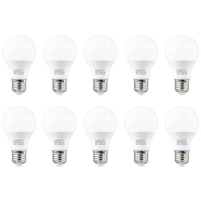 LED izzó készlet E27 7,3 W = 60 W, melegfehér Ø 60 x 105 mm, 10 db, Sygonix SY-5237740