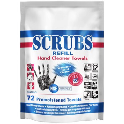 Scrubs Srubs Refill 042270 Kéztisztító kendők 72 db