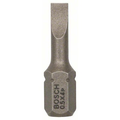 Bosch Accessories Egyenes hornyú bit 4 mm Extra kemény C 6.3 25 db