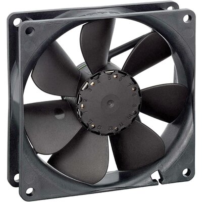 EBM Papst 3412NHH Axiális ventilátor 12 V/DC 100 m³/óra (H x Sz x Ma) 92 x 92 x 25.4 mm