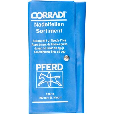 PFERD 12314082 CORRADI tűreszelő készlet, 266/16 160 H1 Hossz 160 mm 1 db