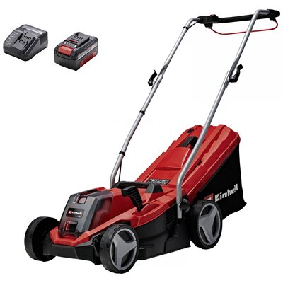 Einhell Power X-Change GE-CM 18/33 Li (1x4,0Ah) Akku Fűnyíró Akkuval 18 V Vágási szélesség (max.) 33 cm Alkalmas 200 m²