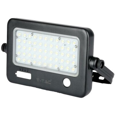 V-TAC Napelemes kerti fényszóró VT-788-10 8674 LED 10.00 W Nappalifény fehér Fekete