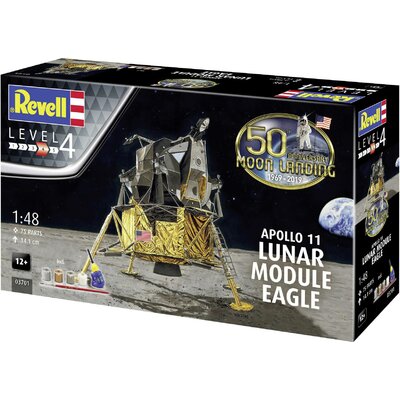 Revell 03701 Apollo 11 Lunar Module Eagle Sci-Fi építőkészlet 1:48