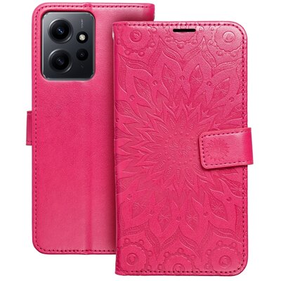 MEZZO Book tok XIAOMI Redmi NOTE 12 4G mandala magenta