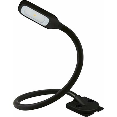 OSRAM Olvasólámpa, LED-es beltéri lámpa 4052899077331 ONYX COPILOT® L-7 LED 12 V, 24 V (H x Sz x Ma) 370 x 26 x 10 mm Hajlítható nyak, Forgatható, Forgatható