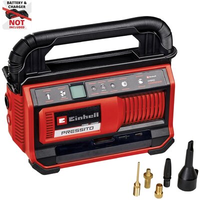 Einhell 4020430 Akkus kompresszor PRESSITO 18/25 Power X-Change 11 bar Digitális kijelző