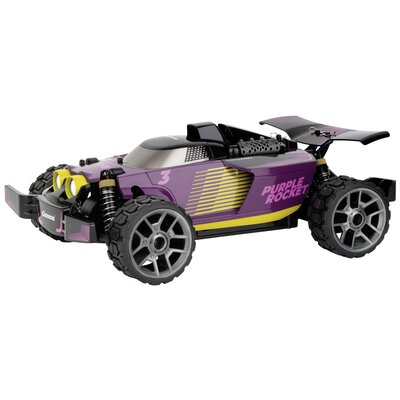 Carrera 370183025 Purple Rocket 1:18 RC kezdő modellautó Elektro Buggy 4WD