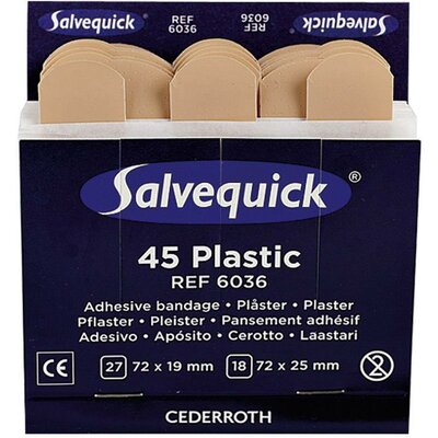 Söhngen 1009036V Salvequick Refill 6036 gipszcsíkok vízálló 6x 45 db