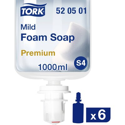 SCA Schaumseife 520501 Folyékony szappan 1 l 6 db