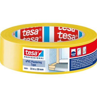 tesa SPVC 66001-00000-00 Pucolószalag tesa® Professional Sárga (H x Sz) 33 m x 30 mm 1 db