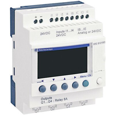 Schneider Electric SR2 B121JD SR2B121JD SPS bővítő egység 12 V/DC