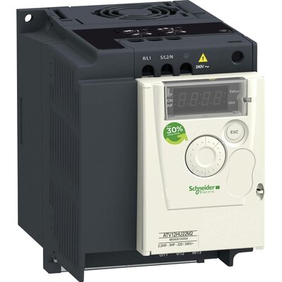 Schneider Electric Frekvencia átalakító ATV12HU22M2 2.2 kW 1 fázisú 200 V, 240 V