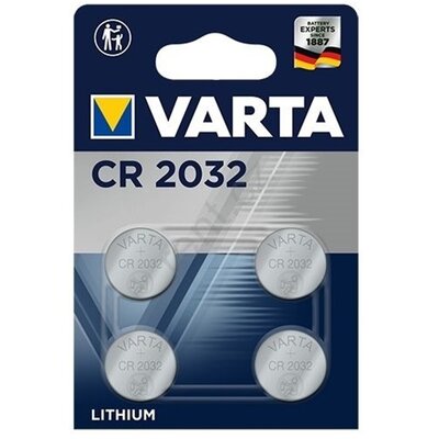 VARTA 6032101404 VARTA gombelem (CR2032, 3V, lítium) 4db/csomag