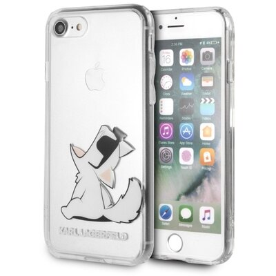 Eredeti tok KARL LAGERFELD KLHCI8CFNRC for iPhone 7/8 transparent