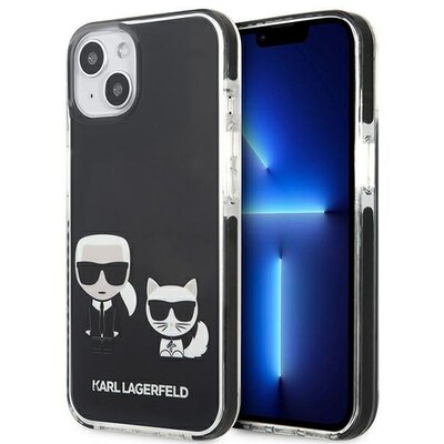 Eredeti tok KARL LAGERFELD KLHCP13STPEKCK for iPhone 13 MINI (K C Bodies / black)