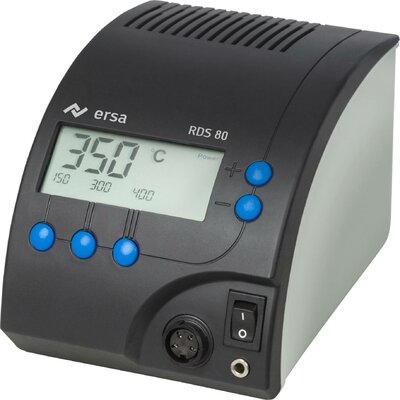 Ersa RDS80 0RDS803 Forrasztóállomás tápellátó egység digitális 80 W 150 - 450 °C