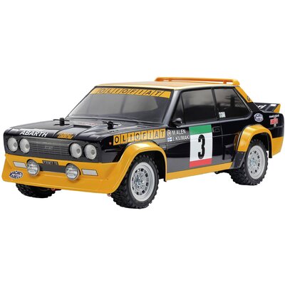 Tamiya Fiat 131 Abarth OF 1:10 RC modellautó Elektro Rally 4WD építőkészlet