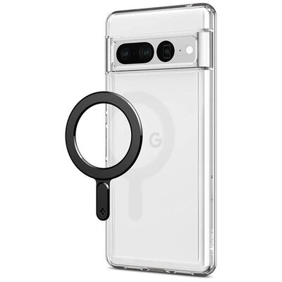 SPIGEN ACP06106 SPIGEN ONETAP RING öntapadós fémlap (mágneses autós tartóhoz ideális, wireless, MagSafe) FEKETE