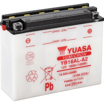 Yuasa YB16AL-A2 Motorkerékpár akku 12 V 16 Ah