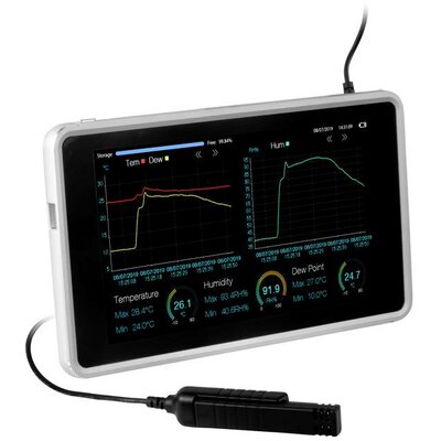 PCE Instruments PCE-HT 300 Légnedvesség adatgyűjtő -10 - 80 °C - 100 % rF