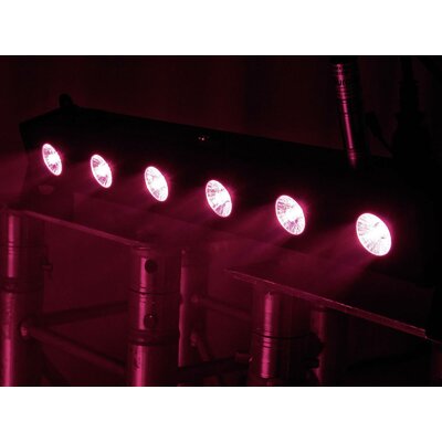 Eurolite BAR-6 DMX LED-es effektsugárzó LED-ek száma: 6