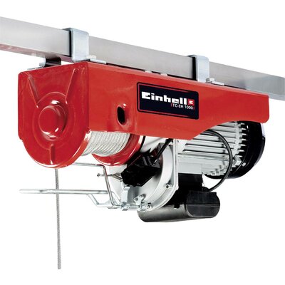 Einhell 2255160 Elektromos csörlő Teherbírás (vezetőgörgővel) 999 kg Teherbírás (vezetőgörgő nélkül) 500 kg