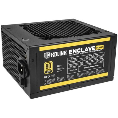 Kolink Enclave Számítógép tápegység 500 W ATX 80PLUS® Gold