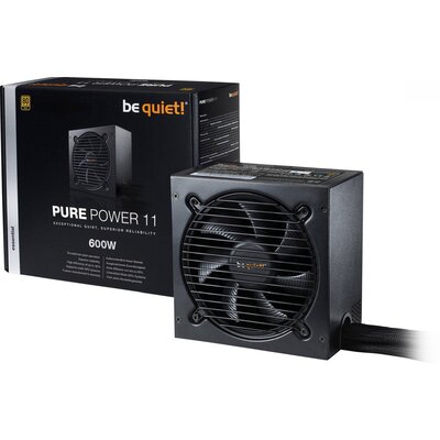 BeQuiet Pure Power 11 Számítógép tápegység 600 W ATX 80PLUS® Gold