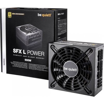 BeQuiet SFX-L Power Számítógép tápegység 500 W SFX 80PLUS® Gold