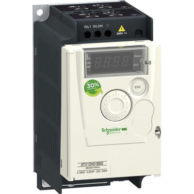 Schneider Electric Frekvencia átalakító ATV12P055M2 0.55 kW 1 fázisú 200 V, 240 V