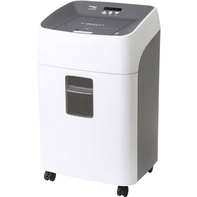 Dahle ShredMATIC 35314 Iratmegsemmisítő 300 lap Részecskevágás P-4 40 l Szintén megsemmisíti CD-t, Hitelkártyát, Tűzőkapcsot, Gemkapcsot, DVD-t