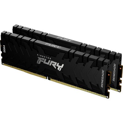 Kingston FURY Renegade Számítógép munkamemória készlet DDR4 16 GB 2 x 8 GB 4000 MHz 288pin DIMM CL19 KF440C19RBK2/16