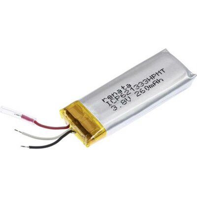 Renata ICP621333HPMT Speciális akku Prizmatikus Kábel LiPo 3.7 V 270 mAh