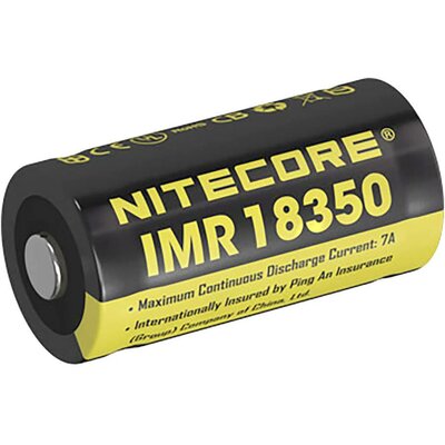 NiteCore IMR 18350 Speciális akku 18350 Lítiumion 3.7 V 700 mAh