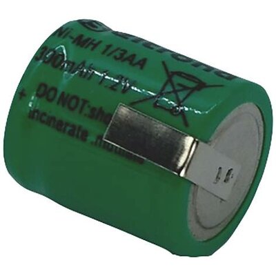 Beltrona 1/3AA Speciális akku 1/3 AA Z forrfül NiMH 1.2 V 300 mAh