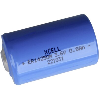 XCell ER14250M Speciális elem 1/2 AA Lítium 3.6 V 800 mAh 1 db