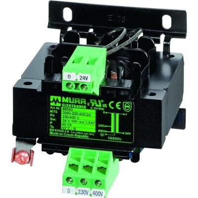 Murrelektronik 86347 Vezérlő transzformátor 1 x 230 V/AC, 400 V/AC 1 x 230 V/AC 63 VA