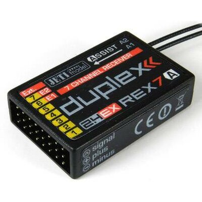 Jeti REX 7 (Assist) 7 csatornás vevő 2,4 GHz