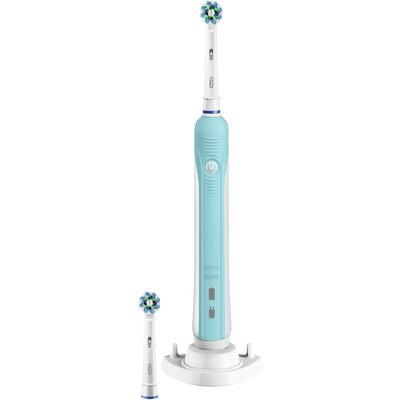 Oral-B Pro 770 Cross Action 1124825 Elektromos fogkefe Forgó/pulzáló Fehér, Türkiz