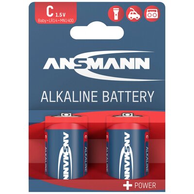 Babyelem Ansmann LR14 Red-Line Alkáli mangán 1.5 V 2 db