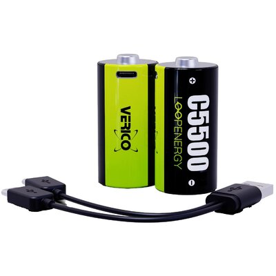 Babyakku Verico LoopEnergy Lítiumion 1.5 V 3700 mAh 2 db