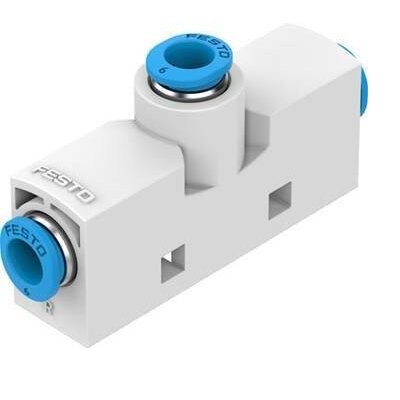 FESTO Vákuumszívóka VN-10-H-T3-PQ2-VQ2-RQ2 193480 QS-6 Névleges távolság 0.95 mm Ház anyaga POM Tömítőanyag NBR