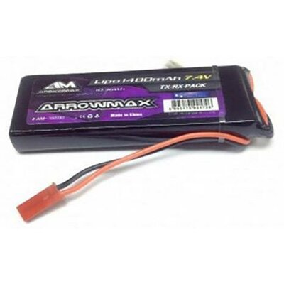 ArrowMax Modell vevő akku (LiPo) 7.4 V 1400 mAh stick BEC