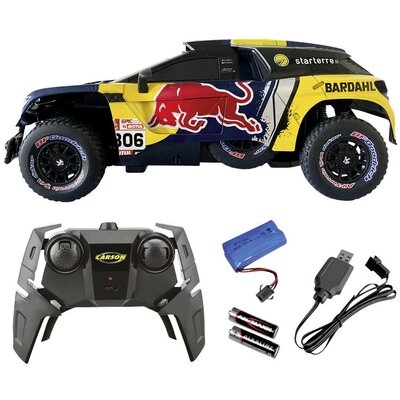 Carson Modellsport 500404311 Peugeot Rally 3008 DKR LOEB 1:16 RC modellautó Elektro Rally