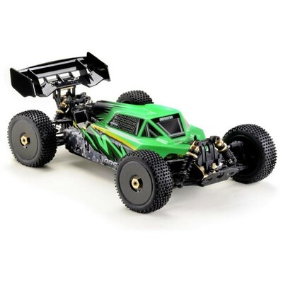 Absima STOKE V2 Zöld, Fekete Brushless 1:8 RC modellautó Elektro Buggy 4WD RtR 2,4 GHz